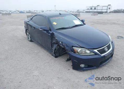 2012 Lexus Is 250C from USA, damaged, VIN JTHFF2C20C2521924